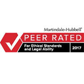 Rated for Ethical Standards and Legal Ability 2017